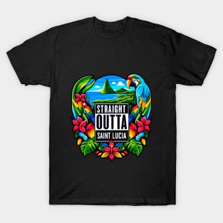 Straight Outta Saint Lucia T-Shirt